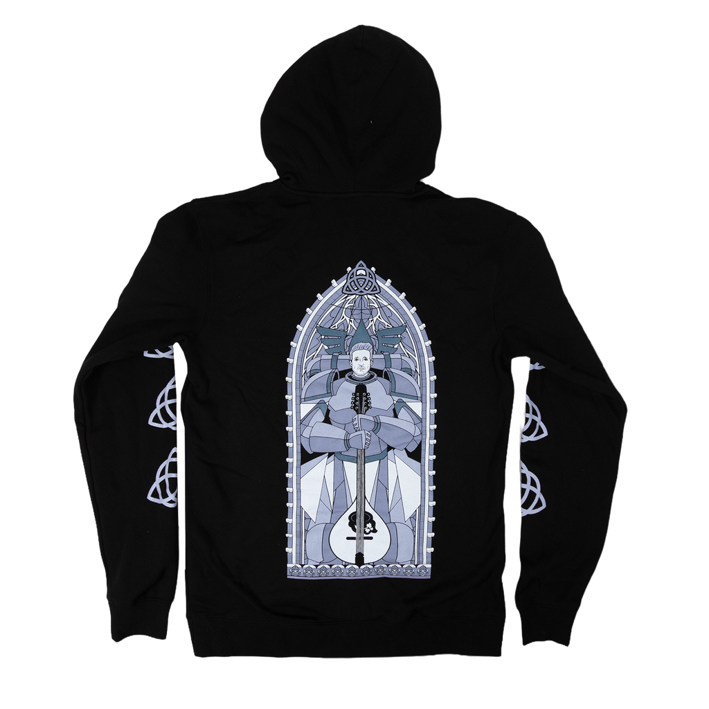 Stained Glass Hoodie - Black