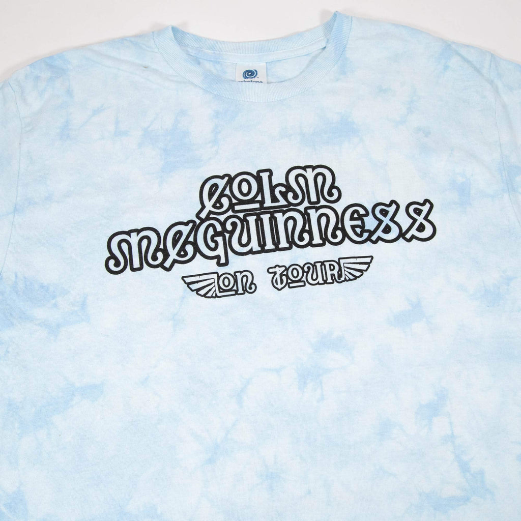 Tie Dye Tour Tee - Blue/White