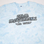 Tie Dye Tour Tee - Blue/White