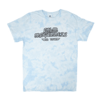 Tie Dye Tour Tee - Blue/White