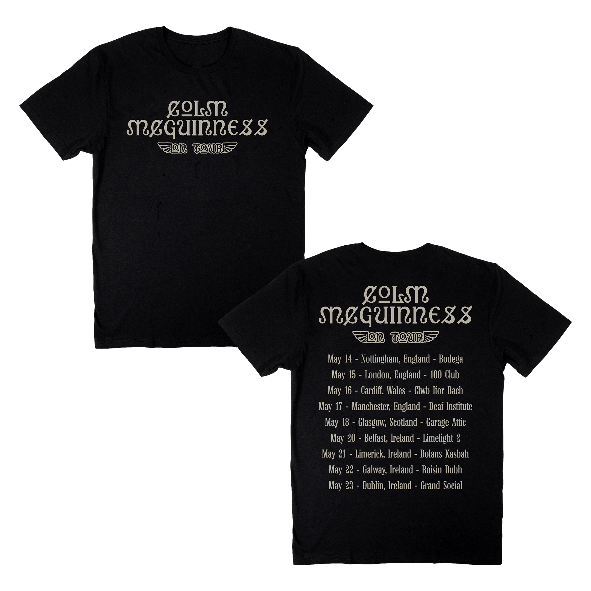 Tour T-Shirt - Black