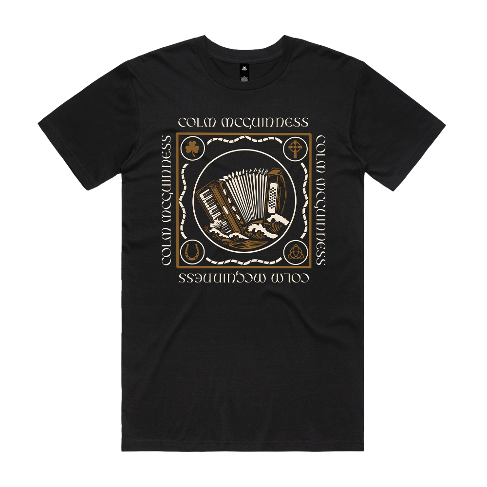 Accordian T-Shirt - Black