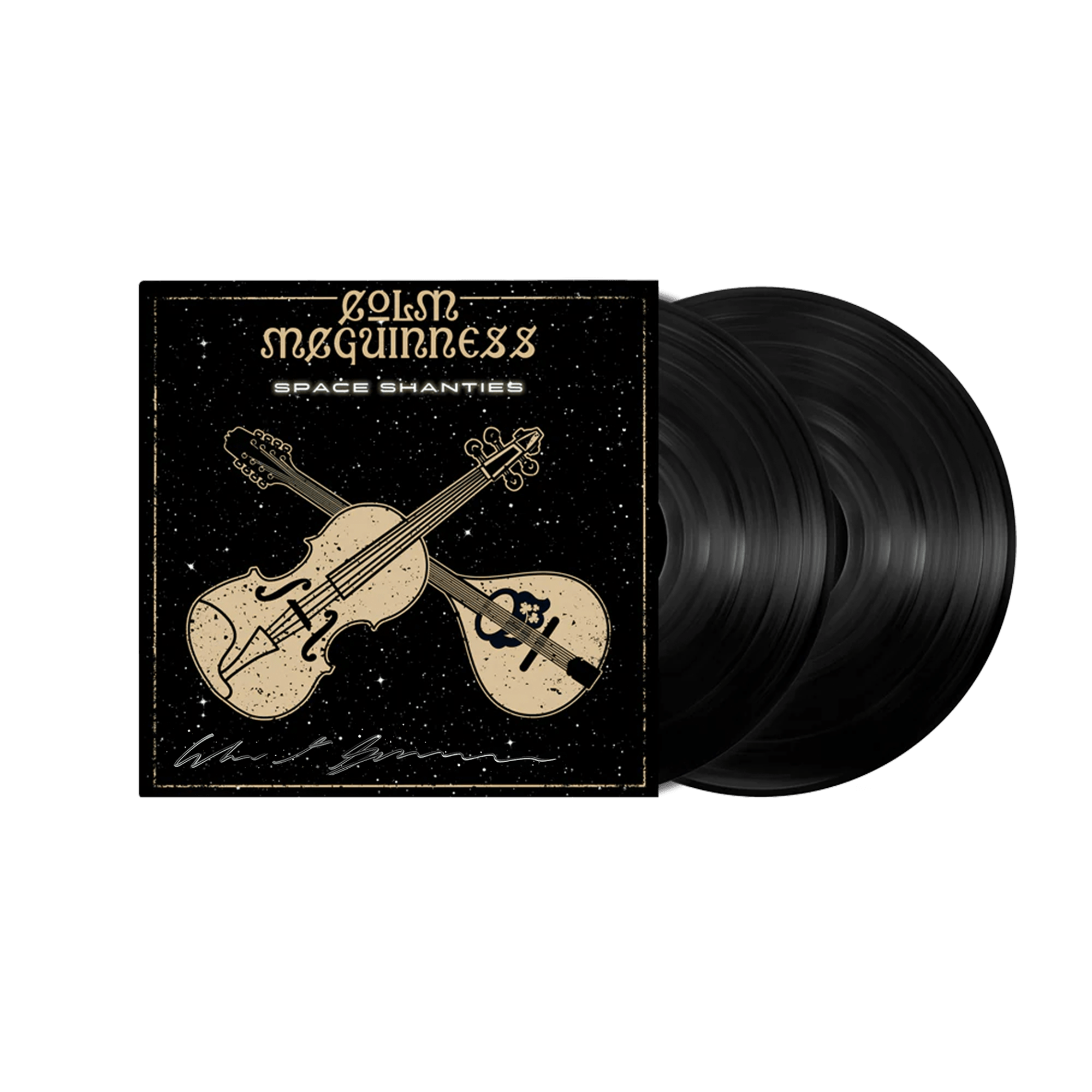 Space Shanties 2x12" Vinyl - Black (SIGNED)